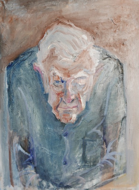 &Ouml;l auf Jute 80 x 60 cm